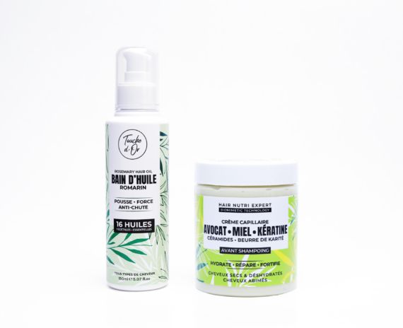 Duo capillaire (Cheveux sec et abimés)